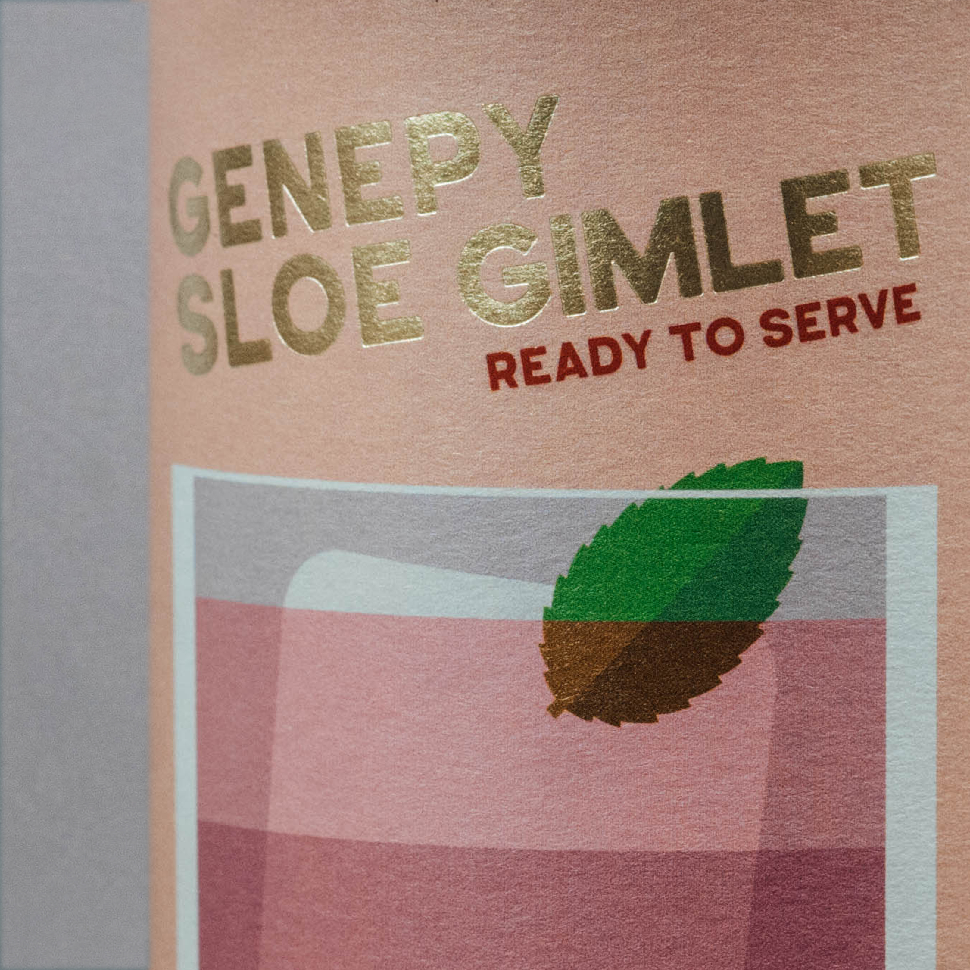 Genepy Sloe Gimlet