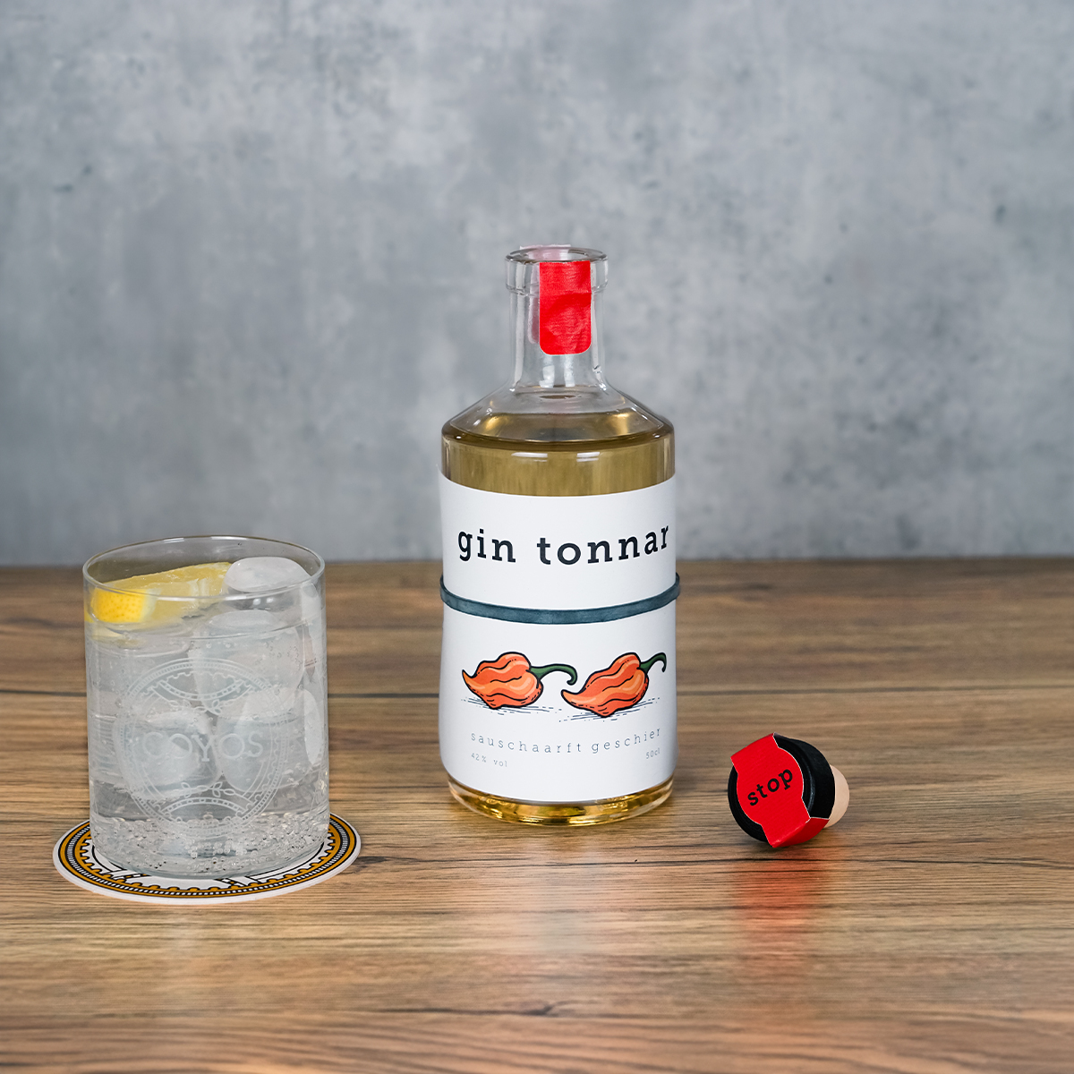 gin tonnar – sauschaarft geschier